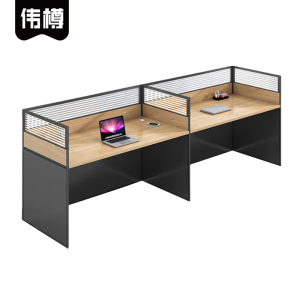 伟樽屏风工位双人位240*60*110cm张