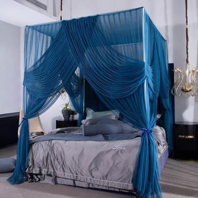 美帮汇加密蚊帐家用廷落地式1.8m床双人1.5m米加密加厚支架新款蚊帐