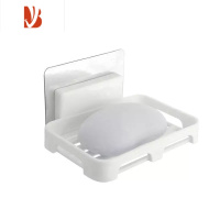 三维工匠肥皂盒卫生间壁挂香皂盒沥水香皂架肥皂架浴室免打孔壁挂式收纳 北欧白 1个装[免打孔 防水背胶]