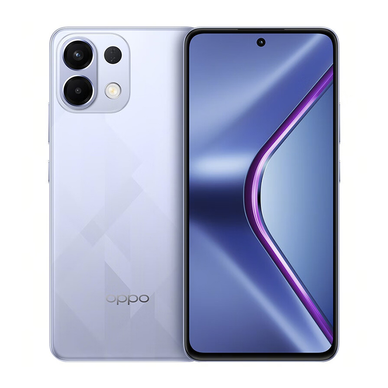 OPPO K12s 8GB+128GB 玫瑰紫 5G手机 7000mAh长续航大电池 80W超级闪充 120Hz高亮OLED直屏 千元学生备用机老人智能手机