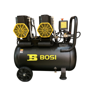 波斯(BOSI) 荧光系列无油靜音空气压缩机 BS-1350W×2-50L 台