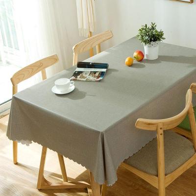 家柏饰(CORATED)桌布布艺防水防油免洗书桌学生北欧pvc茶几餐桌垫