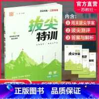 拔尖特训数学[苏教版] 三年级上 [正版]2024秋 拔尖特训 数学 苏教版 三年级上 3上 同步提优训练专项练习一课一