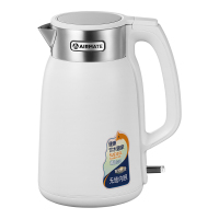 艾美特 烧水壶316L一体不锈钢内胆家用防烫电热水壶 1.8L CS18151