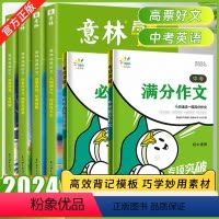 [6本套装]一起同学2本+意林高票好文全4册 初中通用 [正版]2024版 一起同学中考满分作文+素材背记模板 初中语文