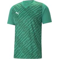 彪马(Puma)男款舒适耐用透气足球训练T恤运动Puma同款团队荣耀球