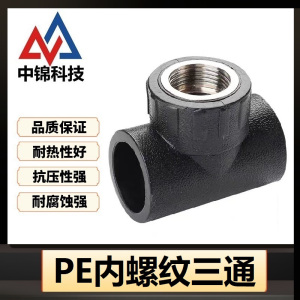 中锦科技 PE内螺纹三通 定制品 个
