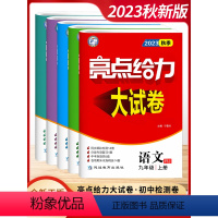 [套装]语数英物化 9上5本 初中通用 [正版]2024春初中亮点给力大试卷七7八8九9年级上册语文数学英语物理化学同步
