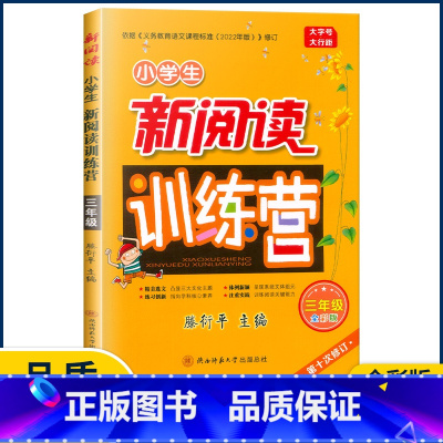 3年级 小学通用 [正版]2022版小学生新阅读训练营 一二三四五六年级小升初 第十次修订语文阅读理解专项训练升学总复习