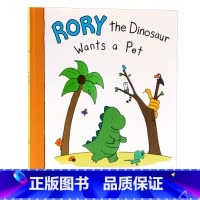 [正版]恐龙罗伊想要宠物Rory the Dinosaur Wants a Pet英文原版绘本 治愈系漫画 Liz C
