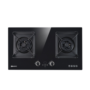 能率(NORITZ)燃气灶一级能效 5KW火力 钢化玻璃面板易清洁 台嵌两用 脉冲点火 低碳节能JZT-HN184G