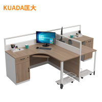 匡大办公桌 2.8米双人屏风卡位 KDT-FL688N-2