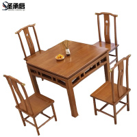 圣承启 餐桌1.2米长椅张