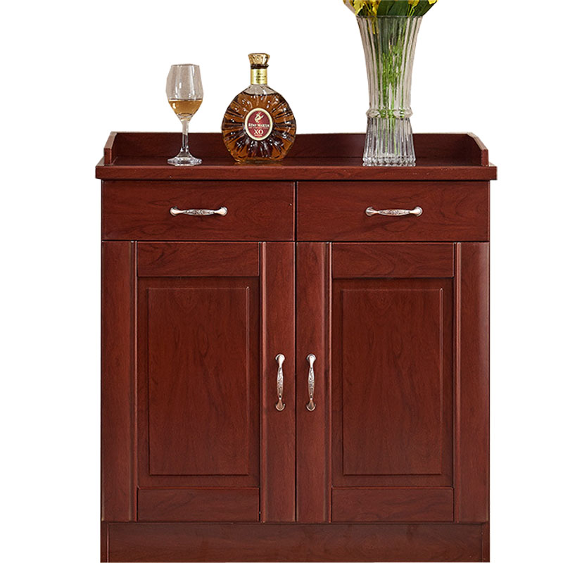 锦北 茶水柜餐边柜储物柜备餐柜客厅酒柜厨房碗柜 二门全板门款