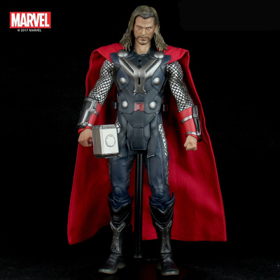 复仇者联盟4终局之战蜘蛛钢铁侠美国队长雷神灭霸手办模型玩具CT雷神手办（配锤子）-！！当天发货-