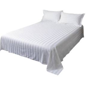 柔美缎条床单250*160cm条