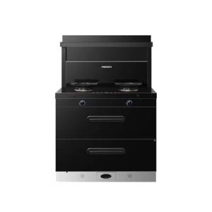 [2025新品]美大(MEIDA)集成灶S9-A(MD1T)消毒柜 语音声控 21m³大吸力变频轻音油烟机 天然气