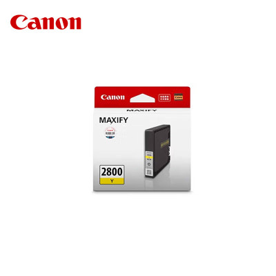 佳能(Canon)PGI-2800 黄色墨盒(适用MB5480/MB5180/iB4180) 单位:个