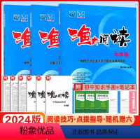(3本套装)七八九年级[全一册] 初中通用 [正版]2024版渔夫阅读七八九年级 初中语文阅读理解训练题 现代文阅读 7