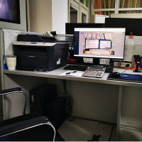 域赢 定制办公桌职员桌2000*700*750mm