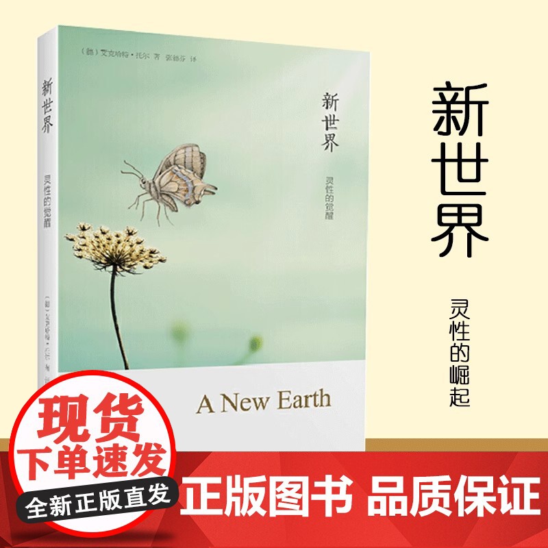 新世界灵性的觉醒 艾克哈特托尔著 全球销量700万册《遇见未知的自己》作者张德芬译作 哲学心理学知识 正版