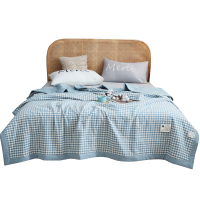 全棉色织水洗棉夏被 TP2720