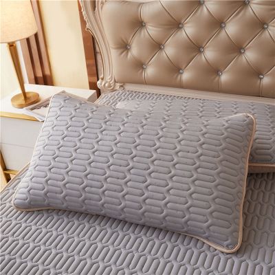 SleepyBear乳胶冰丝枕套凉席枕芯套单个枕席片藤凉席枕套夏季大号单人枕头套