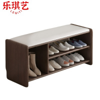 乐琪艺 换鞋凳 80*30*42cm(胡桃色)个