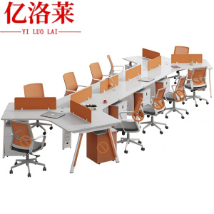 亿洛莱 十人职员桌 6228*2192mm 张