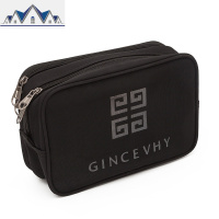 网红新款ins风化妆包女大容量韩国简约多功能化妆品收纳袋洗漱包 三维工匠收纳包