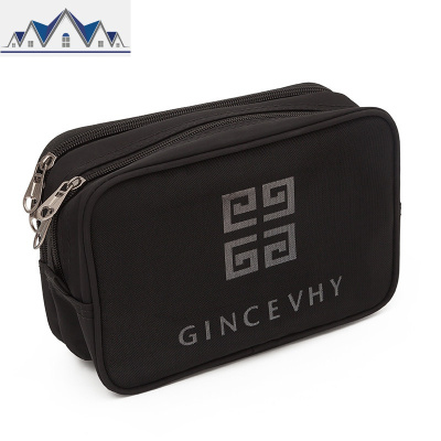 网红新款ins风化妆包女大容量韩国简约多功能化妆品收纳袋洗漱包 三维工匠收纳包