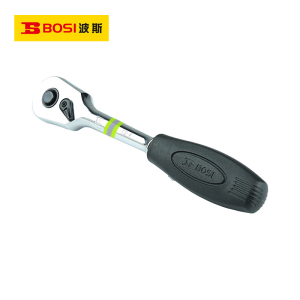 波斯(BOSI) 荧光系列卡簧式棘轮扳手 1/2寸 把