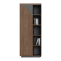 臻远ZY5040828 文件柜储物柜资料柜老板桌大班台配套书柜 左二门