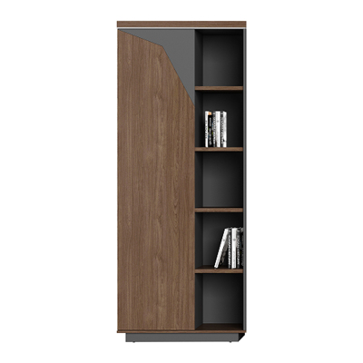 臻远ZY5040828 文件柜储物柜资料柜老板桌大班台配套书柜 左二门