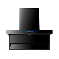 百得(BEST)华帝股份烟机AC17Pro 28m³顶侧三吸油烟机直流变频1200Pa高静压七重热净洗 挥手智控