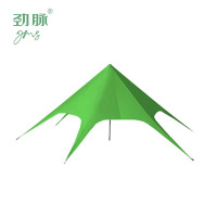 劲脉 天幕单峰帐篷 果绿色-单峰10*10*4M 顶