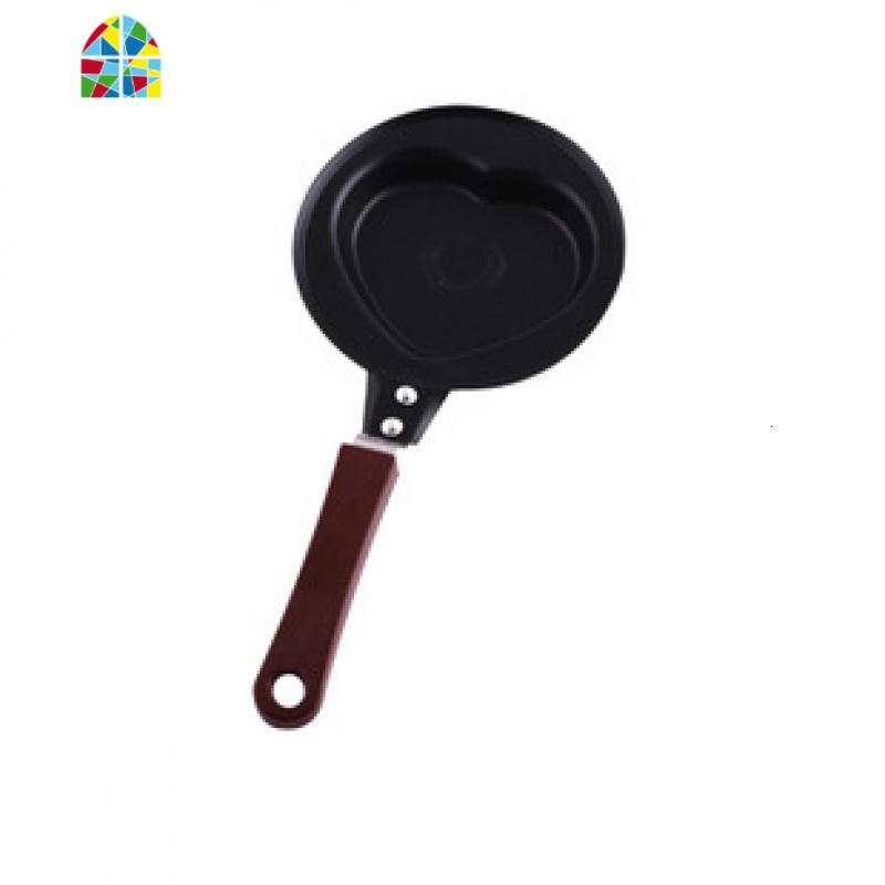 爱心早餐煎蛋锅不粘小煎锅煎荷包蛋迷你平底锅具鸡蛋模具创意厨房 FENGHOU 笑脸无盖小号