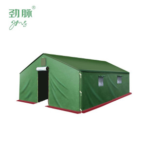 劲脉 户外工地帐篷 帆布地梁款-3*2 顶