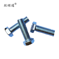 丝顺通 镀锌六角头螺栓 M24*55/个