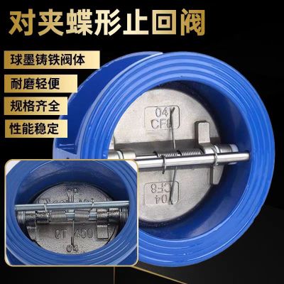 盛京联硕 对夹蝶形止回阀 DH77-16Q DN300 台