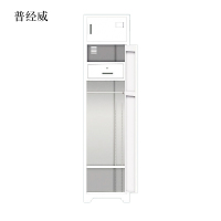 普经威员工储物柜文件柜存放柜子更衣柜单门更衣柜