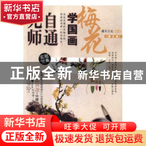 正版 无师自通学国画-梅花 灌木文化 人民邮电出版社 97871154480
