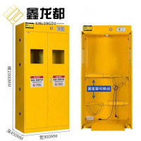 鑫龙都气瓶柜双瓶二代报警台