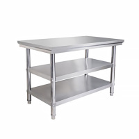 繁哲思不锈钢工作台1500*600*800mm张