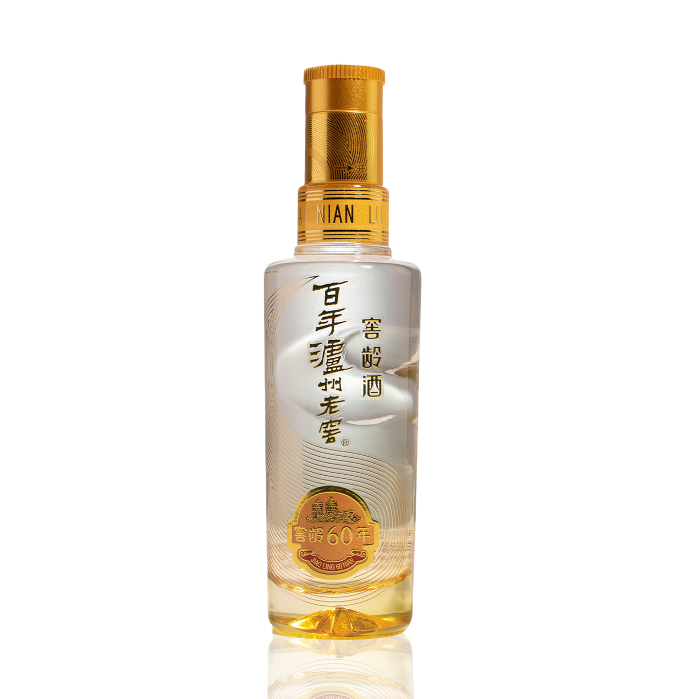 泸州老窖 百年窖龄酒 窖龄60年 52度100ml 浓香型白酒