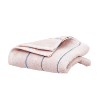 安居先森雅缎系列新疆长绒棉精梳缎档毛巾热卖 嫩粉(条)