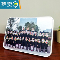 敬平幼儿园毕业照集体照大合影会议合照相框摆台挂墙洗照片定制装裱 拉米娜版画 36寸60x90厘米