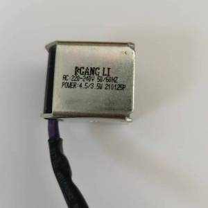 帮客材配 全新原件 四通阀线圈 220V 50-60HZ 4.5/3.5W 35cm 两孔 收前验货