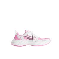 巴黎世家(Balenciaga)女跑步鞋牛皮拼接涤纶运动风拼接设计舒适减