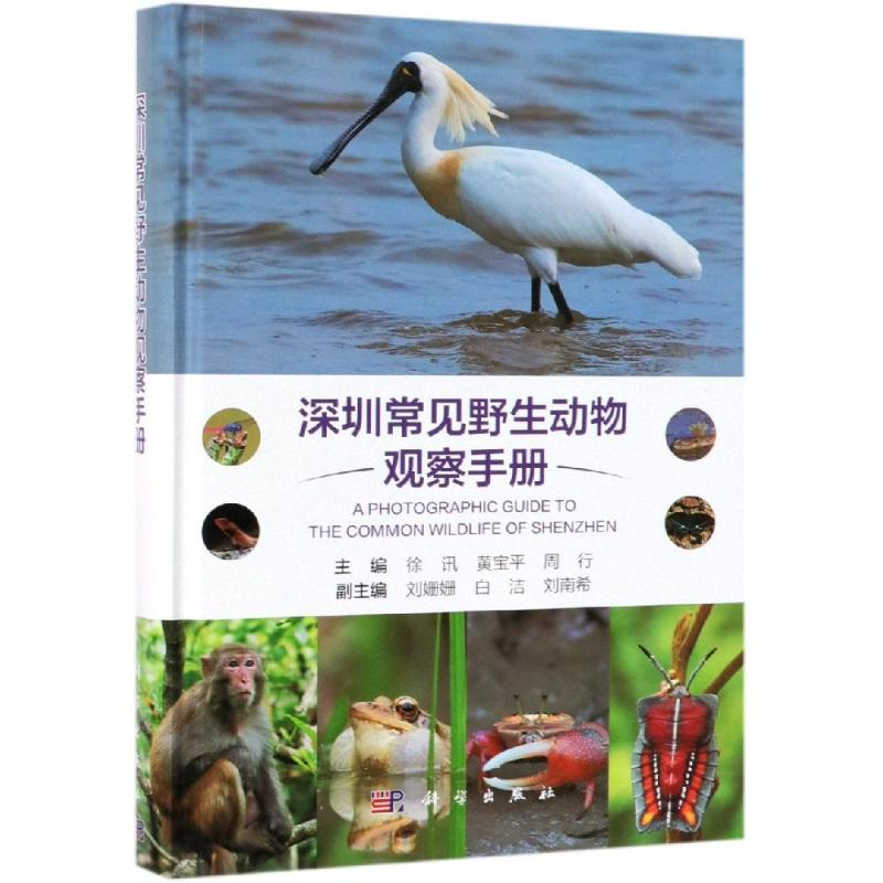 音像深圳常见野生动物观察手册徐讯,黄宝平,周行